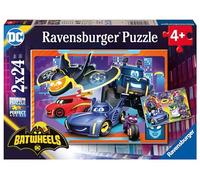 2 Puzzles - The Batwheels in Action