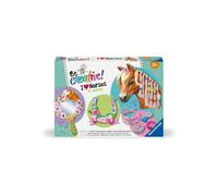 Ravensburger Be Creative Horse Kit - Multi-Activity Horses - 10 Creations - Relaxing and Creative Activity - From 7 Years - 238751