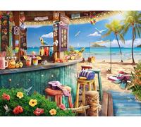 Ravensburger Beach Bar Breezers 1500 Piece Jigsaw Puzzles for Adults and Kids Age 12 Years Up