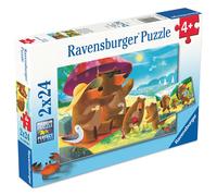Ravensburger Bear Family Vacations Puzzle 2 X 24 Pieces