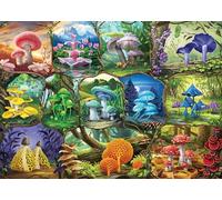 Ravensburger Jigsaw Puzzle Beautiful Mushrooms – 1000 Piece – For Adults & Kids Age 12 Years Up