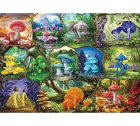 Ravensburger Beautiful Mushrooms 1000-Piece Puzzle for Adults | Unique Pieces, S