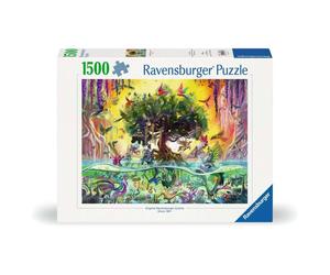 Ravensburger Beautiful Sea Unicorn & Friends 1500 Piece Jigsaw Puzzle for Adults -12000798 - Handcrafted Tooling Made in Germany Every Piece Fits To
