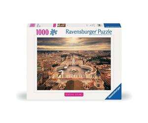 Ravensburger Beautiful Skylines - Rome - 1000 Piece Jigsaw Puzzle | Timeless European Landmark | Softclick Technology | FSC-Certified Materials
