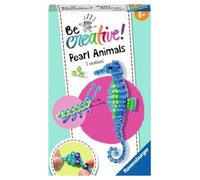 Ravensburger BeCreative Bead Animal Seahorse - Craft Set for Children from 6 Years, Bead Animals Seahorse Craft for Girls and Boys - 18428 - Birthday Gifts, Decoration DIY
