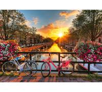 Ravensburger Bicycles of Amsterdam Jigsaw Puzzle (1000 Pieces)