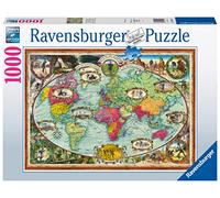 Ravensburger Bicycles Ride Around The World 1000 Piece Jigsaw Puzzle for Adults and Kids Age 12 Years Up