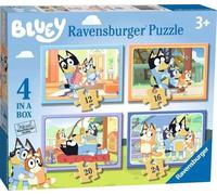 Ravensburger Bluey 4 In A Box 12, 16, 20, 24 Piece Jigsaw Puzzle Toys