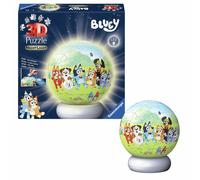 Ravensburger 3D Puzzle Ball - Nightlight Bluey - Ages 6+, 72 Pieces