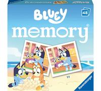 Ravensburger Bluey Mini Memory Game for Kids Age 3 Years and Up - Matching Pairs Card Game with 48 Picture Cards, Preschool Learning Toy, Family Travel Game, Educational Game for Boys & Girls