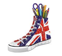 Ravensburger British Flag Sneakers 108 Piece 3D Puzzle