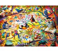 Ravensburger Busy Birdies 1000 piece Jigsaw Puzzle for Adults and Kids Age 12 and Up