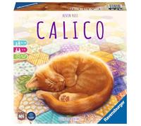 Ravensburger Calico 27038, Varied Tile Game for Adults, Children and Cat Fans, From 10 Years Old, Ideal for Game Nights, for 1-4 Players
