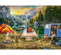 Ravensburger Calm Campside 1000 Piece Jigsaw Puzzles for Adults and Kids Age 12 Years Up