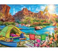 Ravensburger Canyon Camping 1500 Piece Jigsaw Puzzle for Adults - 12001007 - Handcrafted Tooling, Made in Germany, Every Piece Fits Together Perfectly