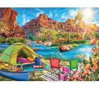 Ravensburger Canyon Camping 1500 Piece Jigsaw Puzzle for Adults - 12001007 - Handcrafted Tooling, Made in Germany, Every Piece Fits Together Perfectly