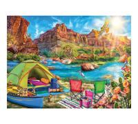 Ravensburger Canyon Camping - 1500 Piece Jigsaw Puzzle | Precision Fit | Vibrant Imagery | Ideal for Adults & Kids | Uniquely Crafted in Germany