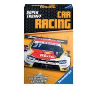 Ravensburger Card Game, Supertrumpf Car Racing 20696, Quartet and Trump Game for Technology Fans from 7 Years