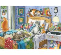 Ravensburger Cat Nap 14966 500 Piece Large Pieces Jigsaw Puzzle for Adults, Every Piece is Unique, Softclick Technology Means Pieces Fit Together Perfectly