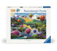 Ravensburger Air Balloon Valley 500 piece Jigsaw Puzzle for Adults and Kids Age 10 and Up