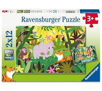 Ravensburger Children Puzzles Animal Friends in Nature - Ages 3+