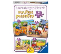 Ravensburger Children Puzzles Animals on the Construction Site - Ages 4+