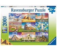 Ravensburger Children Puzzles AT: Monumente 200p - Ages 8+