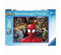 Ravensburger Children Puzzles Fearless Spider-Man - Ages 6+ | XXL 100 piece Spiderman puzzle educational and fun toy ideal as an original gift for children from 6 years.