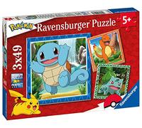 Ravensburger Children Puzzles Glumanda, Bisasam & Schiggy - Ages 5+