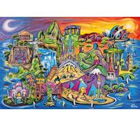 Ravensburger Children Puzzles Isle of Sights - Ages 14+