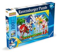 Ravensburger Children Puzzles Nothing can stop Sonic - Ages 6+ | Sonic XXL 100 piece puzzle puzzle educational and fun - ideal as an original gift for children from 6 years.
