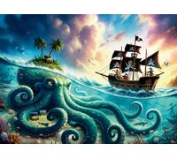 Ravensburger Children Puzzles Octopus Treasure - Ages 6+
