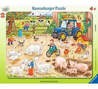 Ravensburger Children Puzzles On the Big Farm - Ages 4+ | Girl or boy ages 4 and up, high quality puzzle, thick sturdy cardboard