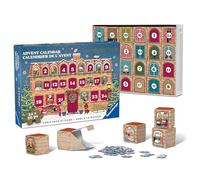 Ravensburger Jigsaw Puzzle Advent Calendar Christmas at Home - 24 x 56 Piece Festive Puzzles by Claire Wilson - Build Individually or Create One Large Christmas Puzzle