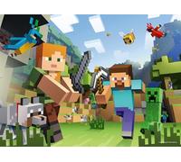 Ravensburger Minecraft Gifts for Boys and Girls Age 6 Years Up - 100 Piece Jigsaw Puzzle - 2025 Edition