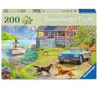 Ravensburger Children Puzzles Summer Lake House - Ages 9+