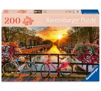Ravensburger Jigsaw Puzzle – Sunset in Amsterdam – 200 Pieces – Feel Well Range – Adults & Kids
