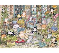 Ravensburger Crazy Cats The Good Life 500 Piece Jigsaw Puzzle for Adults and Kids Age 10 Years Up