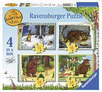 Ravensburger The Gruffalo Toys - 4 in Box (12, 16, 20, 24 piece) Jigsaw Puzzles for Kids Age 3 Years +