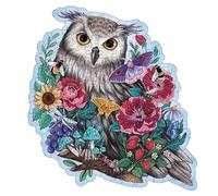 Ravensburger Children Puzzles Wooden Puzzles: Mysterious Owl - Ages 10+