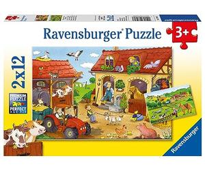 Ravensburger Children Puzzles Working on the Farm - Ages 3+