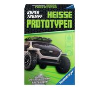 Ravensburger Children's Card Games 20694 - Card Game, Super Tump Hot Prototypes, Quartet and Trump Game for Technology Fans from 7 Years