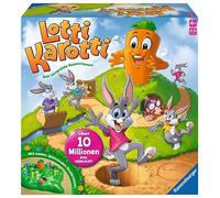 Ravensburger Children's Games Lotti Karotti 22343 Racing Game for 2 to 4 Players from 4 Years