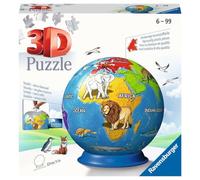 Ravensburger 3D Puzzle 11840 Puzzle Ball Children's Earth 72 Pieces Puzzle Ball Globe for Children 6 Years