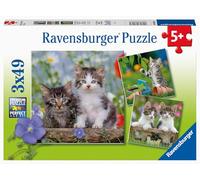Ravensburger - Children's Jigsaw Puzzle - 3 49-piece Jigsaw Puzzles - Disney Friends - Girl or Boy from 5 years old Jigsaw Puzzle Made in Europe - 08043
