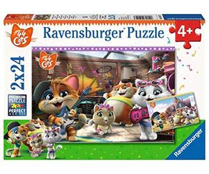 Ravensburger Children's Puzzle 05012 The Buffycats Make Music 2 x 24 Pieces