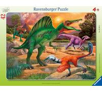 Ravensburger Children's Puzzle Spinosaurus 05094 – Frame Puzzle, 42 pieces, Ages 4+