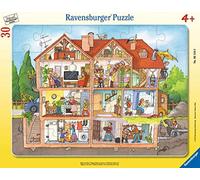 Ravensburger Children's Puzzle 06154 View into the House Frame Puzzle for Children from 4 Years with 30 Pieces