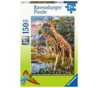 Ravensburger Children's Puzzle 12943 Colourful Savannah Puzzle for Children from 7 Years with 150 Pieces XXL Format