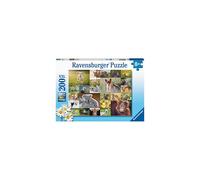 Ravensburger Children's Puzzle - 13353 Cute Animal Babies - 200 Pieces Puzzle for Children from 8 Years - Jigsaw Puzzle
